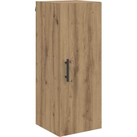 Maison Exclusive - Pensile Rovere artigianale 34,5 x 34 x 90 cm Legno multistrato