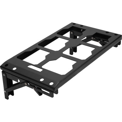 Support pliable Milwaukee boîte outils rangement latéral – Compatible rails sans perçage gain de place mural ou sol (1/5)