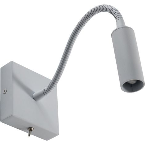 [GEBRAUCHT] B-Ware Argon Wandlampe Ojos Leselampe Weiß Verstellbar 33 Cm G9