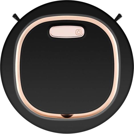CCYKXA 3-in-1-Smart-Roboter-Staubsauger, Roboterstaubsauger, Smart Sweeper, 2,4 Zoll ultradünner Roboterstaubsauger, geeignet für Fußböden, Tierhaare, Staub
