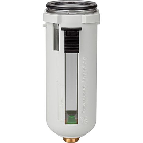 Riegler Polycarbonatbehälter inkl. Schutzkorb, f. Nebelöler »FUTURA« BG 2 (1/2)