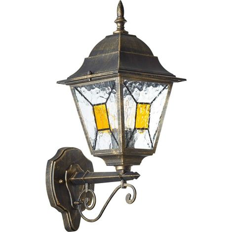 Lampione da Giardino Brilliant Janel Nero 60 W E27 (1/2)