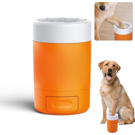 Nettoyeur de pattes pour gros chiens, lave-pattes pour chiens, nettoyeur de pattes boueuses, kit de protection pour pattes de chien (1/5)