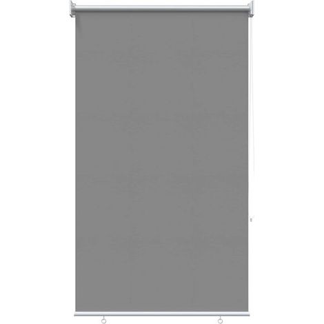 Store enrouleur extérieur avec protection UV, gris clair, 80 x 230 cm (1/5)