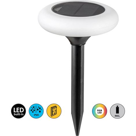 HAITI,OUTD.SOLAR, LED0,6W, H23,5CM, RGB (1/5)
