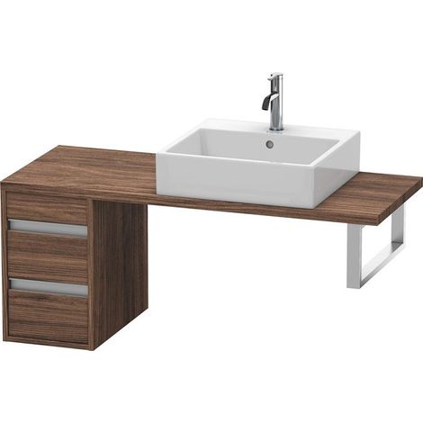 KETHO mobile consolle basso 480x300x480mm noce scuro
