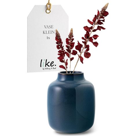 Petit Vase Bleu, en grès (1/5)
