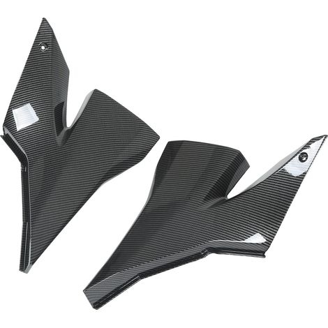 Lot de 2 Carénages de Rechange pour Panneau Latéral de Carburant en Carbone ZX 10R 2004-2005 – Construction ABS, Installation Facile et Design élégant, Protection Améliorée (1/5)