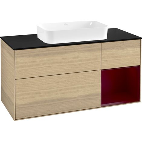 Villeroy & Boch F712HBPC meuble sous-lavabo Finion F71 (1/2)