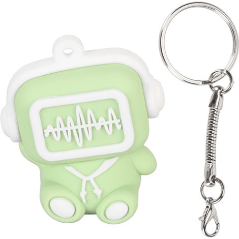 Clé USB 16G Verte en Forme Mignonne USB2.0 avec Chaînette pour PC Portable, Plug & Play