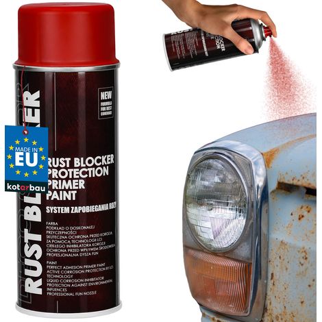 Roter RAL3000 Korrosionsschutzspray für Metall, 400 ml