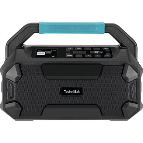 TechniSat VIOLA 231 OD Radio de chantier DAB+, FM DAB+, FM, Bluetooth protégé contre les projections d'eau noir (1/5)