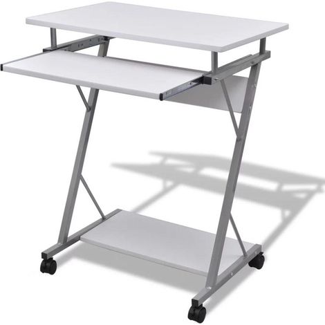 Escritorio de computadora blanco/mesa de trabajo para computadora 0502140