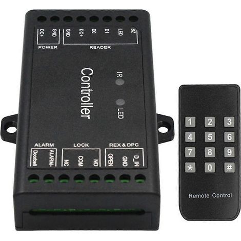 (TUYA) Contrôleur WiFi panneau de contrôle d'accès à distance à porte unique, 12V, interface Wiegand, entrée 26-44 bits, 1000 utilisateurs. (1/5)