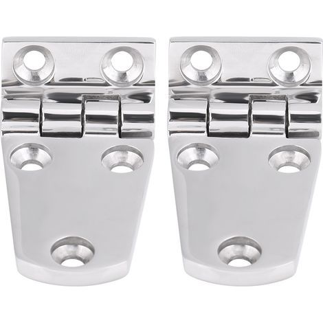 2 charnières pliantes en acier inoxydable pour trappe de pont bateau, charnière à flexion pour compartiment marin, quincaillerie de porte (1/5)