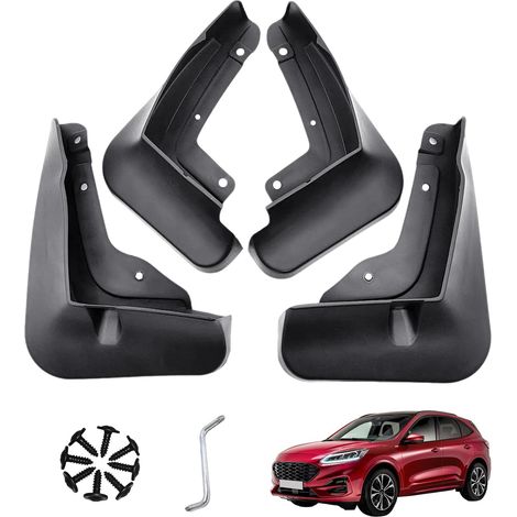 2422028 2422030 Lot de 4 garde-boue de voiture pour Kuga III MK3 CX482 2020-2024 (ST-Line/Active uniquement avec bandes latérales) (1/5)