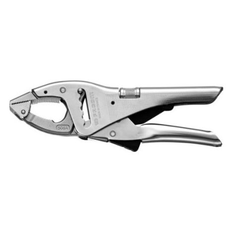Facom – Pince-étau 250 mm – Pince multiprise à verrouillage – Largeur d'ouverture 50 mm – Pour bois dur et teck