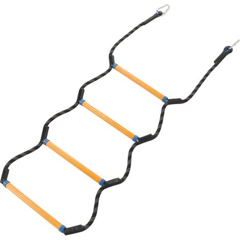 Échelle de corde d'embarquement marine robuste et fiable, capacité de charge de 180 kg, portable et antidérapante, pour bateaux pneumatiques, kayaks et bateaux à moteur. (1/5)