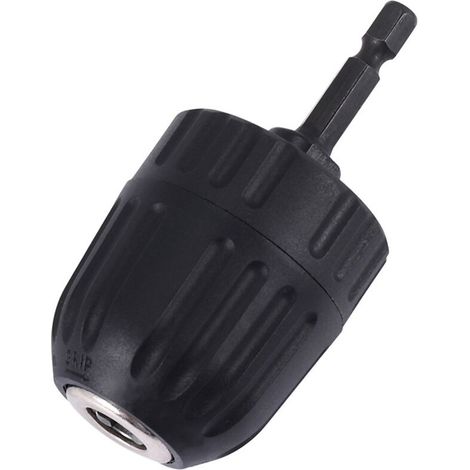 Mandrin perceuse sans clé 3/8" 24UNF + adaptateur SDS tige hexagonale 1/4" 0.8-10mm (1/5)