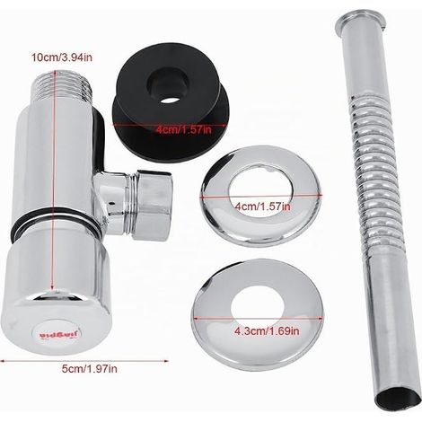 Vanne de Chasse d'eau pour Urinoir de Toilettes, Robinet De Vidange pour Urinoir en Alliage de Zinc avec Temporisation Fermeture Automatique Manuel appuyant sur l'outil de Chasse
