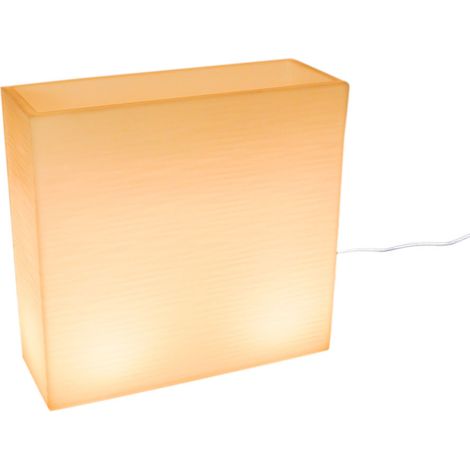 Vaso Luminoso da Esterno 79x74,7x29,1 cm In Polietilene Elegnace Led Bianco Caldo (1/5)