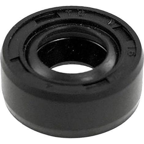 12 x 20 x 7 mm Gummi-Öldichtung mit Doppellippendesign für Kettensägenreparaturen, schwarz, 1 Stück (1 Stück) (1/5)