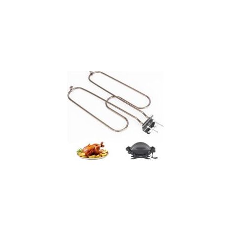 Élément Chauffant de Rechange pour Weber Q240, Q2400 Barbecue électrique, Compatible pour Weber 55020001, élément Chauffant 2200 W, Acier Inoxydable, Spirale chauffante 230 V (1/5)