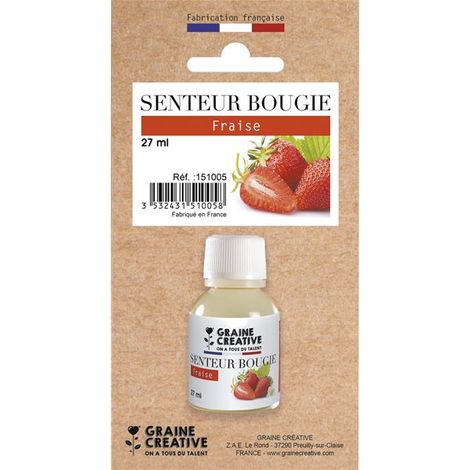 Parfum à bougie 27 ml - Fraise (1/2)