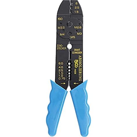 Pinza per CAPICORDA Crimpare Crimpatrice multifunzione 200 mm BGS 1422