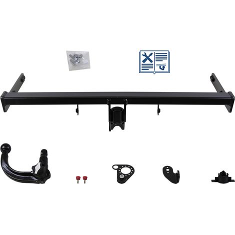 Attelage rotule démontable Oris + faisceau Trail-Tec universel 7 broches - VW GOLF VII (1/2)
