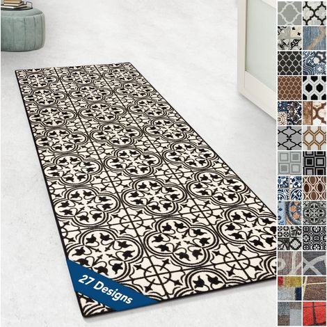 Tapis de Salon Galway, Ornement Vintage Oriental, 80 x 100 cm (1/5)