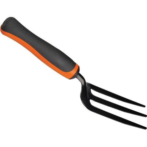 Bahco Bimaterial Weeding Fork with 30cm (305mm) Handle – Model P270, Durable and Lightweight Gardening Tool (1/2)