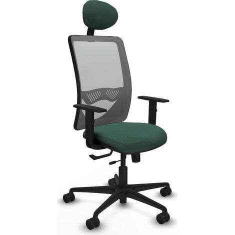 Sedia da ufficio piqueras y crespo Zulema nero supporto lombare (1/2)