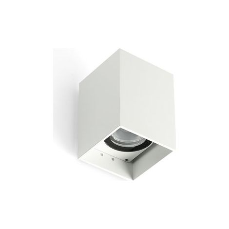 KOV 1L Aplique de pared cuadrado blanco 3000K 34° 71792-133 (1/4)
