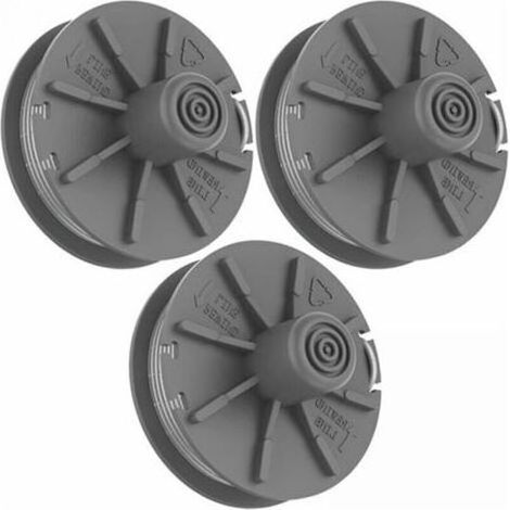 Bobines de fil de coupe, 3 bobines de fil pour coupe-bordures Turbo 5307-20, bobines de fil de rechange de 6 m pour coupe-bordures Gardena (1/5)