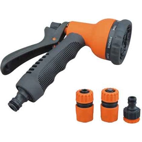 KIT PISTOLA MULTIGETTO PER INNAFFIARE CARDINALE Set 4 pezzi