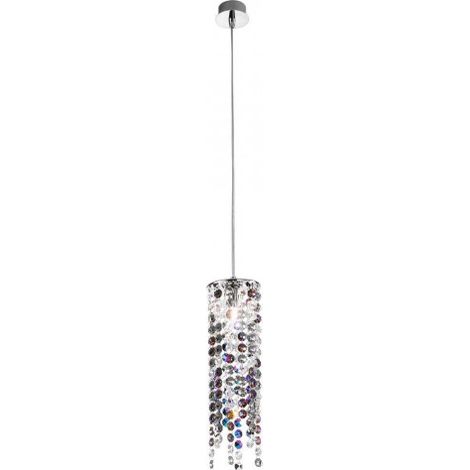Kolarz PRISMA - Suspension en cristal de créateur, chrome poli, 1x G9 (1/4)