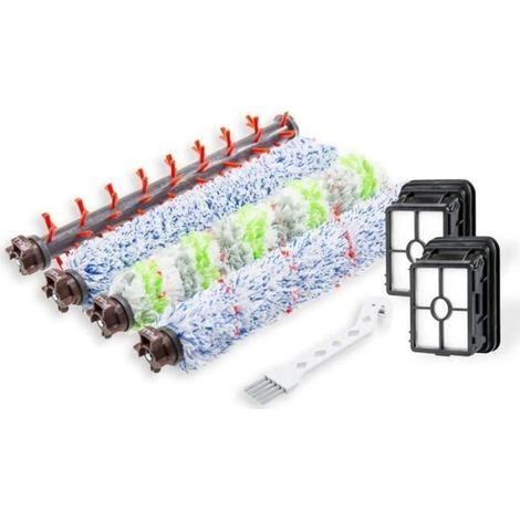 1 juego de 2 rodillos 1866 compatibles con aspiradoras Bissell Crosswave 1785 2306 Serie 2551, Serie 2551, Serie 2551 (1/4)