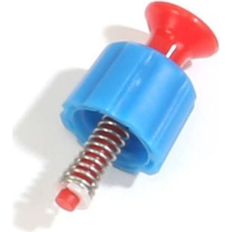 Soupape de sécurité pour compresseurs d'air, soupape de sécurité pour pulvérisateurs à dos de 3/5/8 litres, bleue