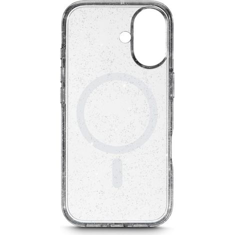HAMA Mag Glitter Handyhülle iPhone 17 Transparent MagSafe
