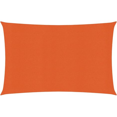 Vela in tessuto per ombrellone 160 g/m² arancione 2,5 x 3,5 m HDPE 020009230