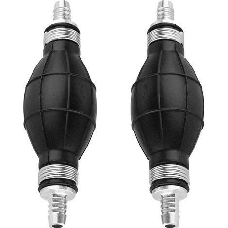 Poire Damorcage Carburant Pompe 8mm, 2 pièces Poire Damorcage Carburant Pompe bateaux pour carburants, automobile, jardin, véhicule de karting (1/5)