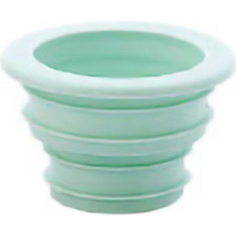 Tapón para tubería Plug-Inn [Eco] Tapón de PVC para lavadora y desagüe de suelo, verde (diámetro 3,8 cm/4,8 cm, 1 unidad)