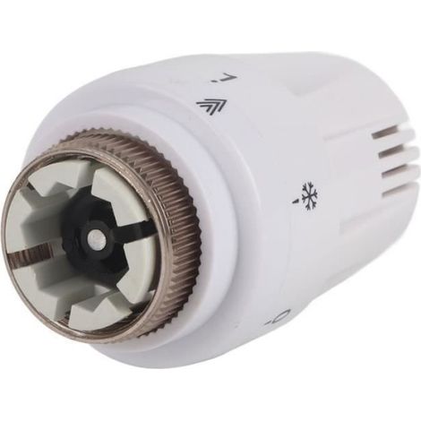 Vanne de radiateur thermostatique - - Contrôle de la température de sortie - Laiton - Filetage 1/2" (1/4)