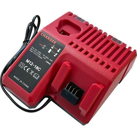 The M12-18c replaces the Milwaukee 12V/18V 3A dual lithium-ion charger. (1/5)