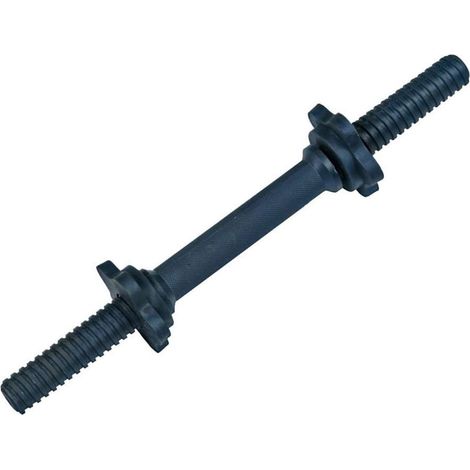 Asta per manubrio in vinile con ghiera per dischi in ghisa - lunghezza 33cm e diametro 25mm