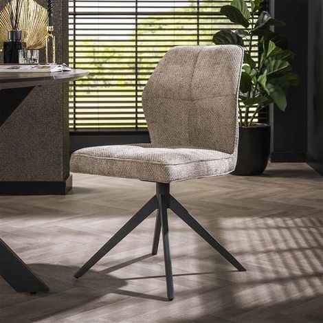 Scandinavian Dining Chair Polo Taupe (1/3)