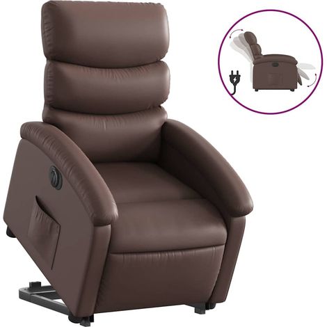 Maison Exclusive - Relaxsessel mit Aufstehhilfe Elektrisch Braun