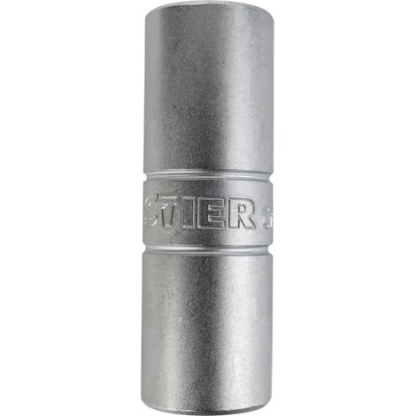 Douille pour bougie d'allumage 1/2" STIER, ouv. 21 mm