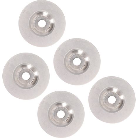 5-teilige Diamant-Topfschleifscheibe, Körnung 800, 100 mm, vakuumgelötet, für Granit, Marmor, Stahl, Eisen und Mauerwerk – Professionelles Schleifwerkzeug (1/5)